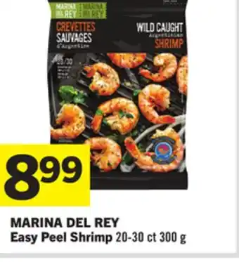 Foodland MARINA DEL REY Easy Peel Shrimp 20-30 ct 300 g offer