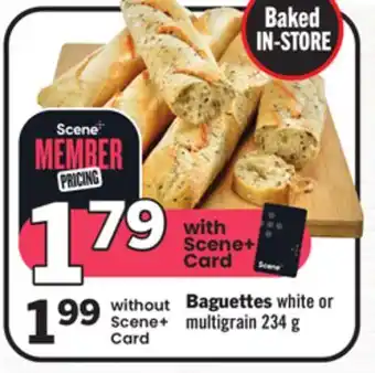 Foodland Baguettes offer