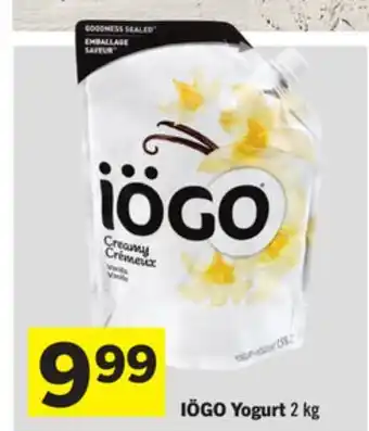Foodland IÖGO Yogurt offer