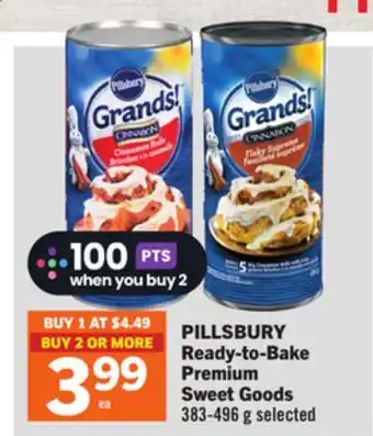 Foodland PILLSBURY Ready-to-Bake Premium Sweet Goods offer