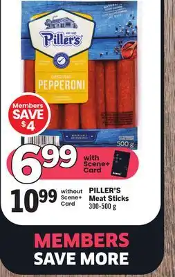 Foodland PILLER'S Meat Sticks offer