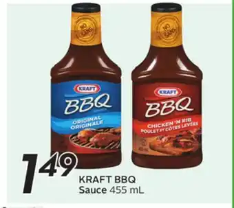 Sobeys KRAFT BBQ Sauce offer