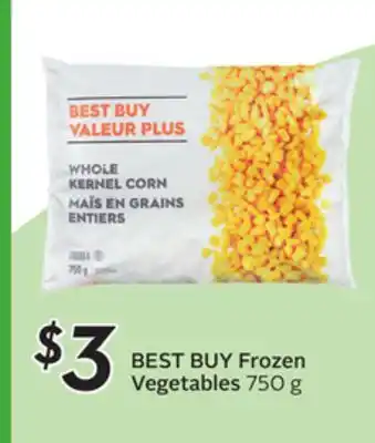Sobeys BEST BUY Frozen Vegetables 750 g offer
