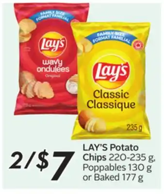 Sobeys LAY'S Potato Chips offer