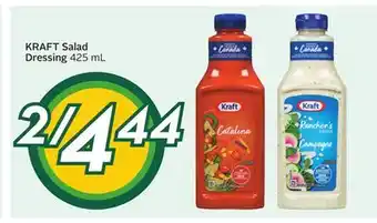 Sobeys KRAFT Salad Dressing offer