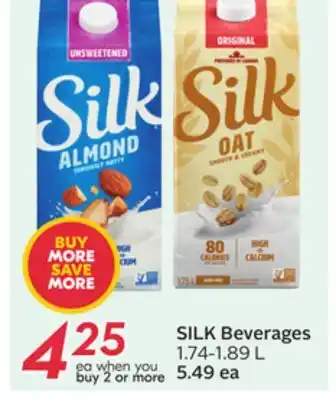 Sobeys SILK Beverages offer