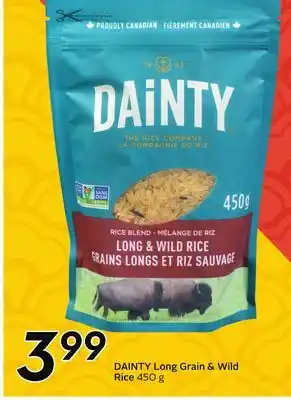 Sobeys DAINTY Long Grain & Wild Rice offer