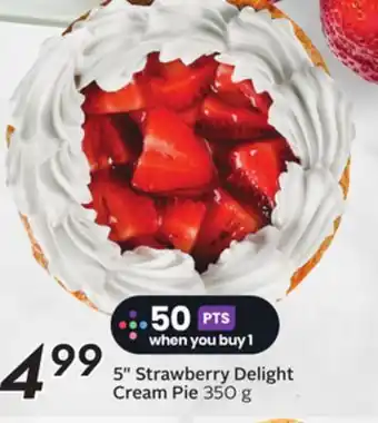 Sobeys 5 Strawberry Delight Cream Pie offer