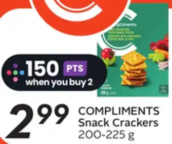 Sobeys COMPLIMENTS Snack Crackers offer