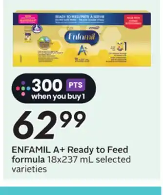 Sobeys ENFAMIL A + Ready to Feed formula offer