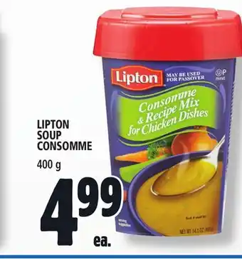 Metro LIPTON SOUP CONSOMME offer