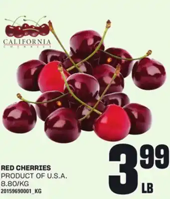 Loblaws RED CHERRIES offer