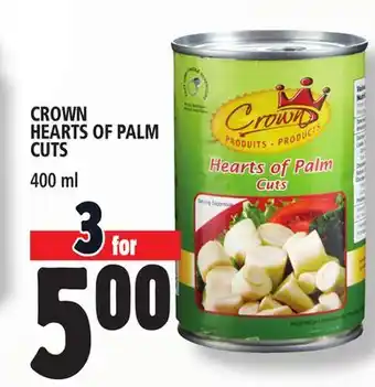 Metro CROWN HEARTS OF PALM CUTS offer