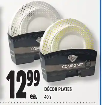 Metro DÉCOR PLATES offer