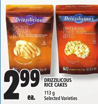 Metro DRIZZILICOUS RICE CAKES offer