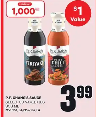 Loblaws P. F. CHANG'S SAUCE, 350 ML offer