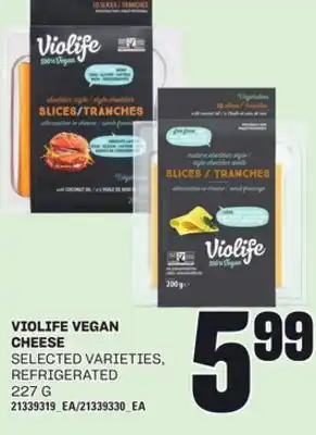 Loblaws VIOLIFE VEGAN CHEESE, 227 G offer