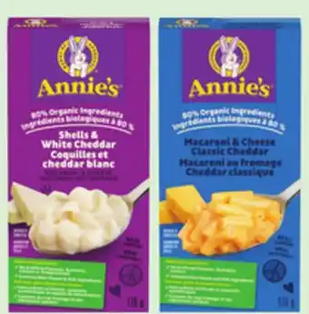 Loblaws ANNIE'S MAC & CHEESE, 170 G offer