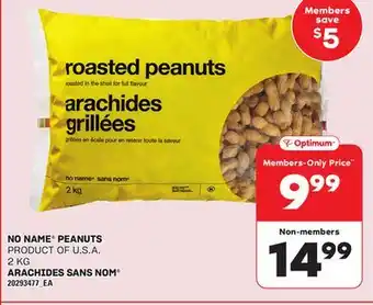 Independent Grocer NO NAME PEANUTS, 2 KG offer