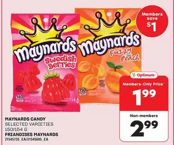 Independent Grocer MAYNARDS CANDY, 150/154 G offer