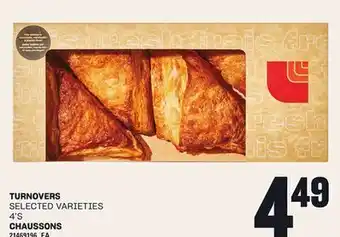 Independent Grocer TURNOVERS, 4'S offer