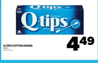 Real Canadian Superstore Q-TIPS COTTON SWABS, 500'S offer