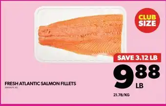 Real Canadian Superstore FRESH ATLANTIC SALMON FILLETS offer