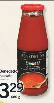 Fortinos BENEDETTO PASSATA, 680 G offer