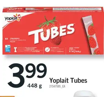 Fortinos YOPLAIT TUBES, 448 g offer