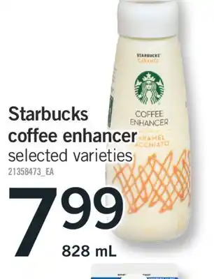 Fortinos STARBUCKS COFFEE ENHANCER, 828 ML offer