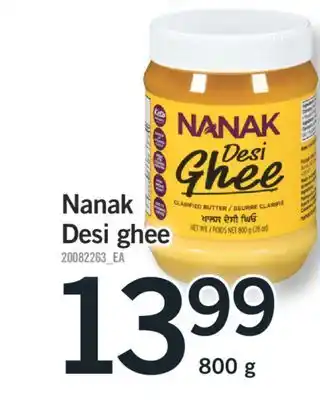 Fortinos NANAK DESI GHEE, 800 G offer