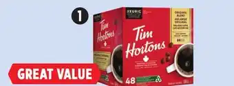 Canadian Tire Selected Tim Hortons or McCafe Coffee K-Cup Pods, 48-Ct offer