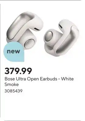 Staples Bose Ultra Open Earbuds - White Smoke offer