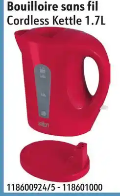 Sushi Shop Cordless Kettle 1.7L offer