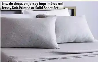 Sushi Shop Twin Jersey Knit Printed or Solid Sheet Set offer