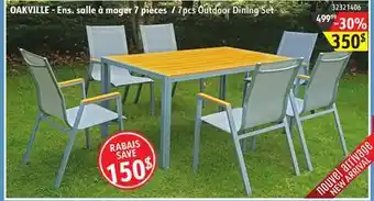 Sushi Shop 7pcs Outdoor Dining Set offer