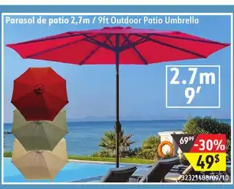 Sushi Shop 9ft Outdoor Patio Umbrella offer