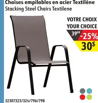 Sushi Shop Stacking Steel Chairs Textilene offer