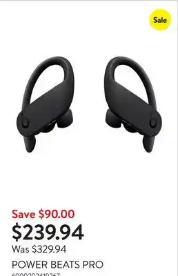Walmart POWER BEATS PRO offer