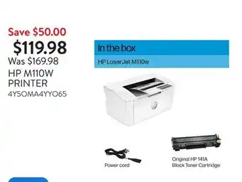 Walmart HP M110W PRINTER offer