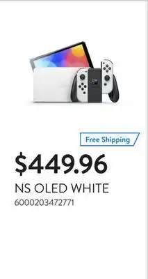 Walmart NS OLED WHITE offer