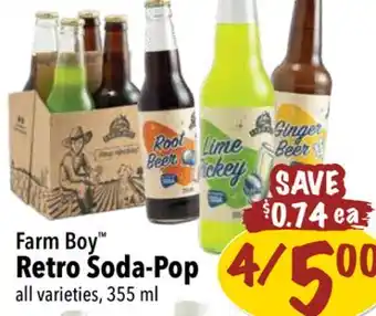 Farm Boy Farm Boy Retro Soda-Pop all varieties offer