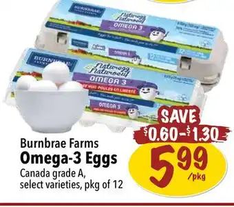 Farm Boy Burnbrae Farms Omega-3 Eggs offer