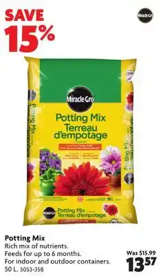 Home Hardware Potting Mix offer