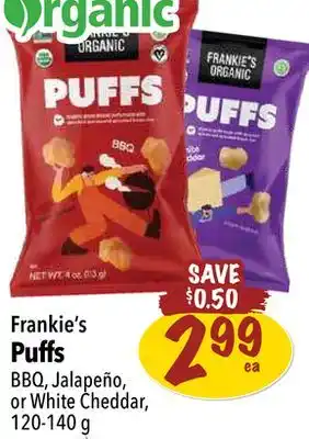 Farm Boy Frankie's Puffs offer