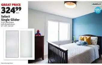 Home Hardware Select Single Glider offer