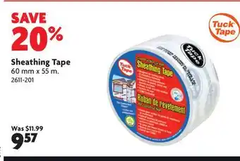 Home Hardware Sheathing Tape offer
