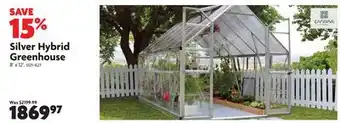 Home Hardware Silver Hybrid Greenhouse offer