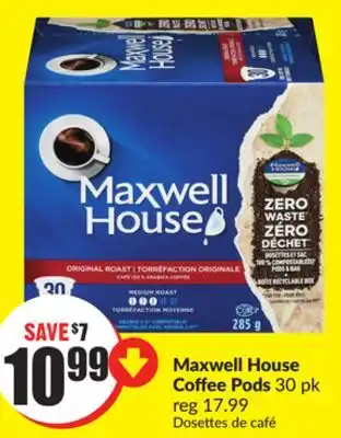 FreshCo Maxwell House Coffee Pods offer