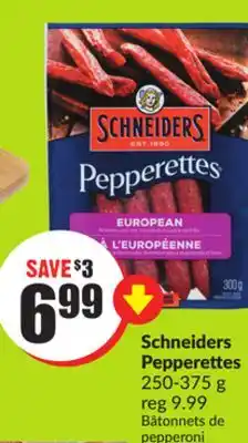 FreshCo Schneiders Pepperettes offer